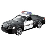 Friction Police Car  (w/ light & sound  + opening doors)