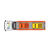 1:16 Friction Auto Transport Trailer Truck  (w/ light & sound) exclusived by USA&Canada
