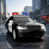 Friction Police Car  (w/ light & sound  + opening doors)