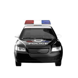 Friction Police Car  (w/ light & sound  + opening doors)