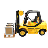 1:16 Friction Forklift  with 2 cartons (w/ light & sound)