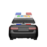 Friction Police Car  (w/ light & sound  + opening doors)