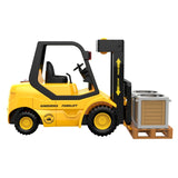 1:16 Friction Forklift  with 2 cartons (w/ light & sound)