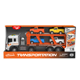 1:16 Friction Auto Transport Trailer Truck  (w/ light & sound) exclusived by USA&Canada